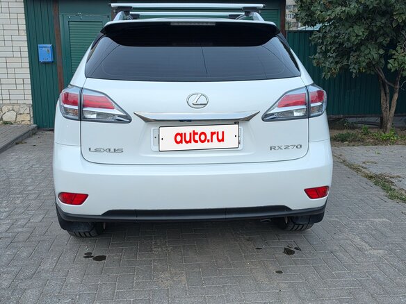 2013 Lexus RX 270 III Рестайлинг, белый, 2399000 рублей - вид 6