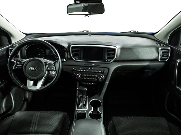 2020 Kia Sportage IV Рестайлинг, синий, 1749700 рублей - вид 12