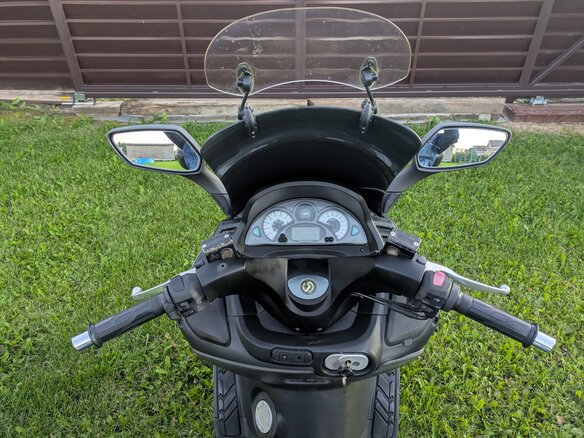 2007 Sym GTS 250, серый, 140000 рублей - вид 11