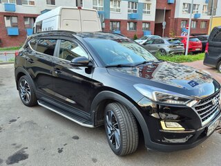 2019 Hyundai Tucson III Рестайлинг, чёрный, 2700000 рублей, вид 4