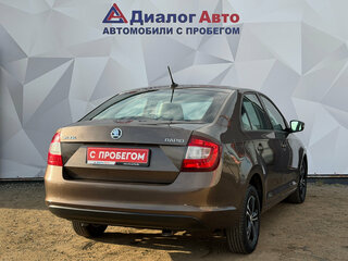 2018 Skoda Rapid I Рестайлинг, коричневый, 999000 рублей, вид 5