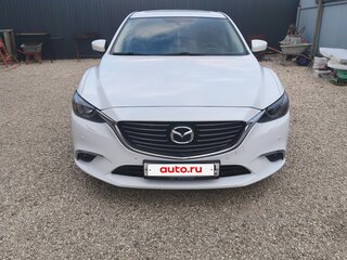 2017 Mazda 6 III (GJ) Рестайлинг, белый, 1700000 рублей, вид 5