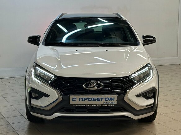 2025 Lada (ВАЗ) Vesta SW Cross I Рестайлинг (NG), белый - вид 1
