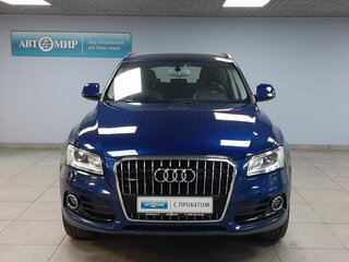 2016 Audi Q5 I (8R) Рестайлинг, синий, 2350000 рублей, вид 2