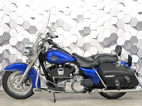 2008 Harley-Davidson Road King, синий, 977000 рублей, вид 4