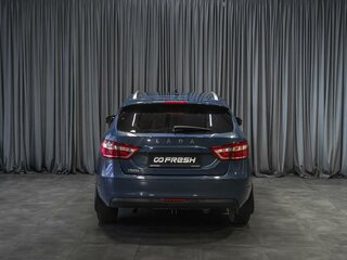 2019 Lada (ВАЗ) Vesta SW I, синий, 889000 рублей, вид 4