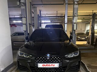 2021 BMW 4 серии Gran Coupe 420d xDrive G22, G23, G26, чёрный, 4800000 рублей, вид 3