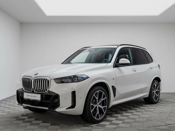 2025 BMW X5 40i IV (G05/G18) Рестайлинг, белый