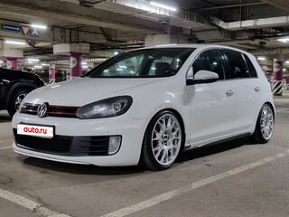 2010 Volkswagen Golf GTI VI, белый, 1350000 рублей, вид 3