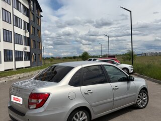 2018 Lada (ВАЗ) Granta I Рестайлинг, серебристый, 545000 рублей, вид 4