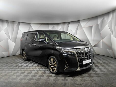 2019 Toyota Alphard III Рестайлинг, чёрный, 3639000 рублей, вид 3
