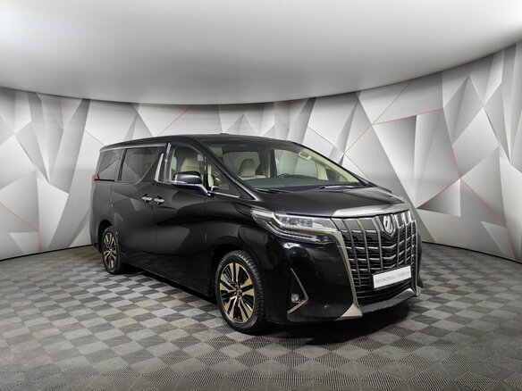 2019 Toyota Alphard III Рестайлинг, чёрный, 3399000 рублей - вид 2