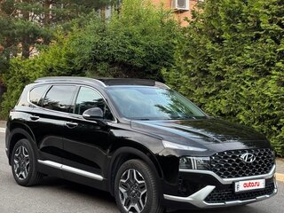 2023 Hyundai Santa Fe IV Рестайлинг, чёрный, 4580000 рублей, вид 3