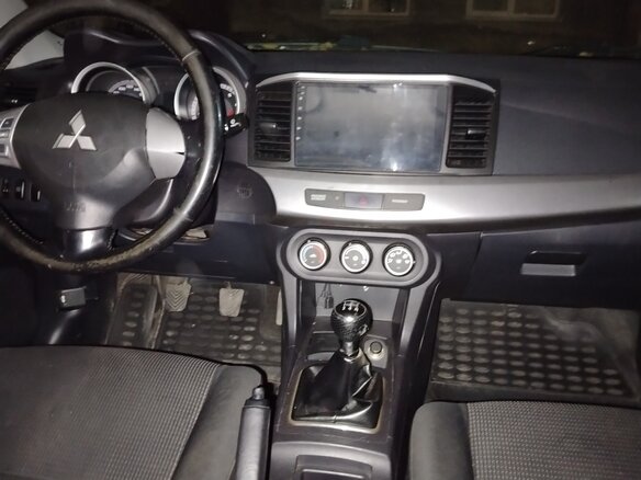 2008 Mitsubishi Lancer X, чёрный, 780000 рублей - вид 10