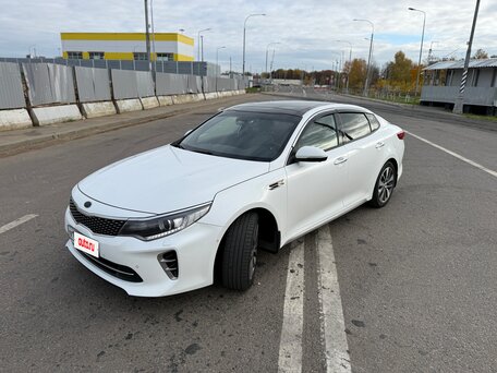 2016 Kia Optima IV, белый, 1840000 рублей, вид 4
