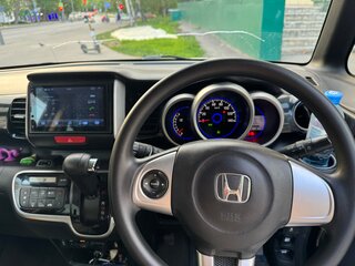 2016 Honda N-BOX I Рестайлинг, чёрный, 680000 рублей, вид 4