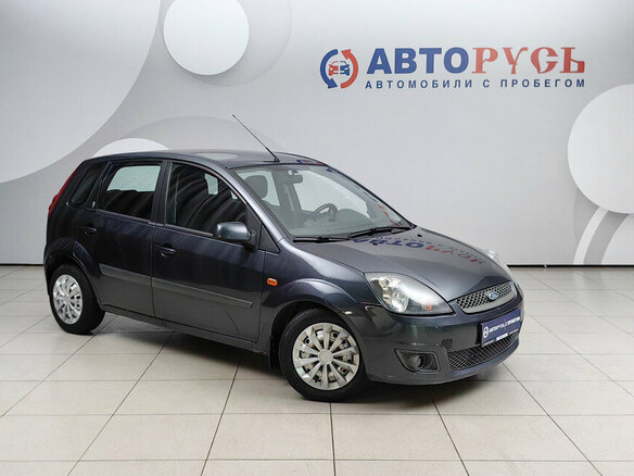 2007 Ford Fiesta Mk5, чёрный