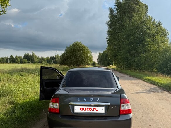 2014 Lada (ВАЗ) Priora I Рестайлинг, серый - вид 4