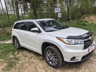 2015 Toyota Highlander III (XU50), белый, 2750000 рублей, вид 2
