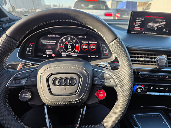 2016 Audi SQ7 I (4M), серый, 8050000 рублей - вид 13
