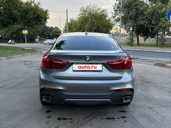2019 BMW X6 30d II (F16), серый, 4100000 рублей - вид 4