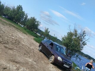 2011 Lada (ВАЗ) Priora I, красный, 240000 рублей, вид 3