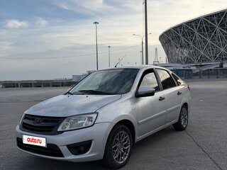 2015 Lada (ВАЗ) Granta I, серебристый, 550000 рублей, вид 2