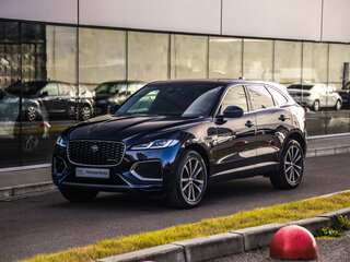 2021 Jaguar F-Pace I Рестайлинг, синий, 5530000 рублей, вид 3