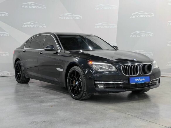 2013 BMW 7 серии Long 750Li xDrive V (F01/F02/F04) Рестайлинг, чёрный, 1620000 рублей - вид 6