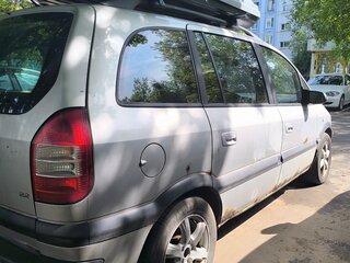 2003 Opel Zafira A, серебристый, 250000 рублей, вид 4