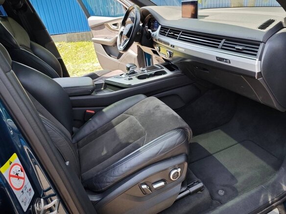 2018 Audi Q7 II (4M), синий - вид 7