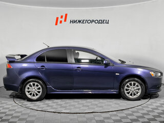 2011 Mitsubishi Lancer X Рестайлинг, синий, 729000 рублей, вид 4