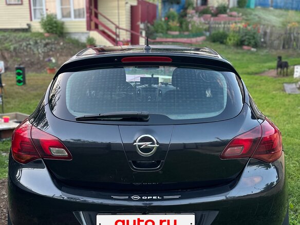 2011 Opel Astra J, чёрный, 500000 рублей - вид 15