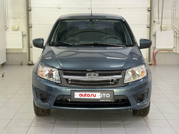 2015 Lada (ВАЗ) Granta I, серый, 469000 рублей - вид 1