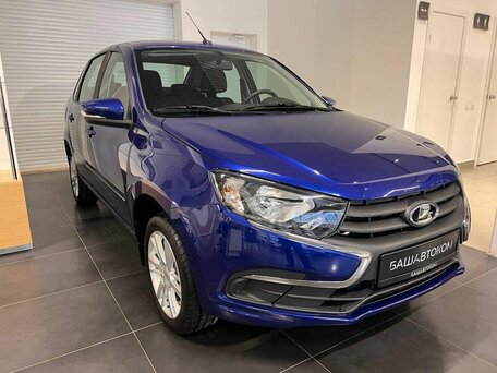 2026 Lada (ВАЗ) Granta I Рестайлинг, синий, 1088000 рублей, вид 3
