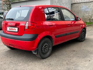 2007 Hyundai Getz I Рестайлинг, красный, 492000 рублей, вид 5