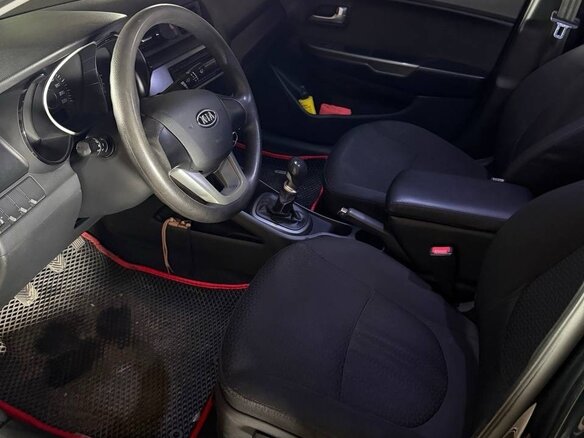 2012 Kia Rio III, чёрный - вид 6