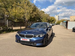 2021 BMW 3 серии 318i VII (G2x), синий, 4200000 рублей, вид 2