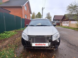 2017 Lada (ВАЗ) Granta I, серый, 300000 рублей, вид 1