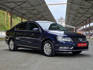 2012 Volkswagen Passat B7, синий, 1099500 рублей, вид 2