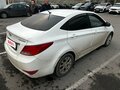 2014 Hyundai Solaris I Рестайлинг, белый, 875000 рублей - вид 3