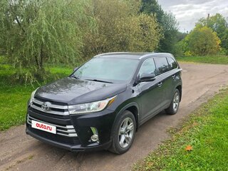 2016 Toyota Highlander III (XU50) Рестайлинг, чёрный, 3150000 рублей, вид 2