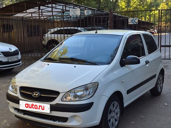 2010 Hyundai Getz I Рестайлинг, белый, 400000 рублей