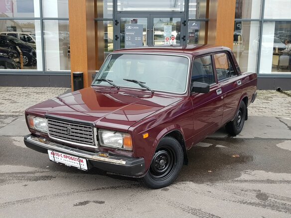 2008 Lada (ВАЗ) 2107, пурпурный, 175000 рублей