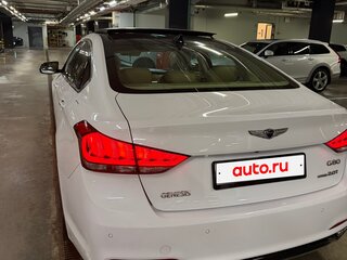 2017 Genesis G80 I, белый, 3000000 рублей, вид 5