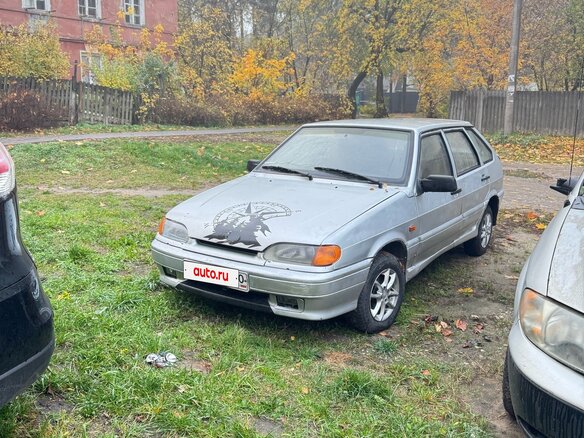 2007 Lada (ВАЗ) 2114, серебристый, 95000 рублей - вид 8