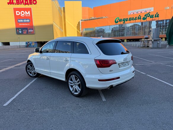 2009 Audi Q7 I (4L) Рестайлинг, белый, 1620000 рублей - вид 1