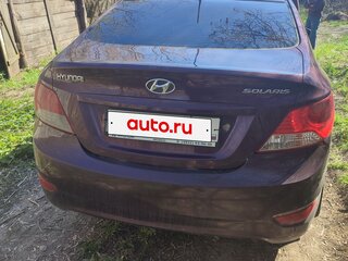 2012 Hyundai Solaris I, фиолетовый, 450000 рублей, вид 2