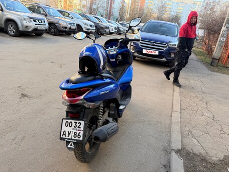 2013 Honda PCX 125, синий, 199000 рублей, вид 4