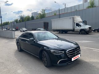 2021 Mercedes-Benz S-Класс 400 d Long 4MATIC VII (W223), зелёный, 7490000 рублей, вид 2
